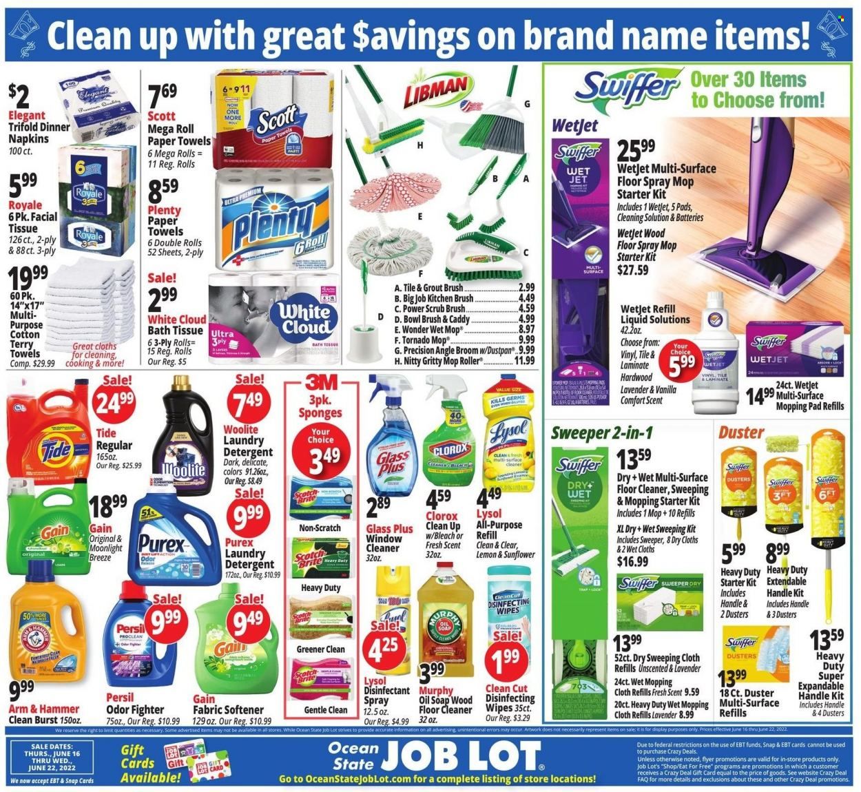 Ocean State Job Lot (CT, MA, ME, NH, NJ, NY, RI) Weekly Ad Flyer June 16 to June 23