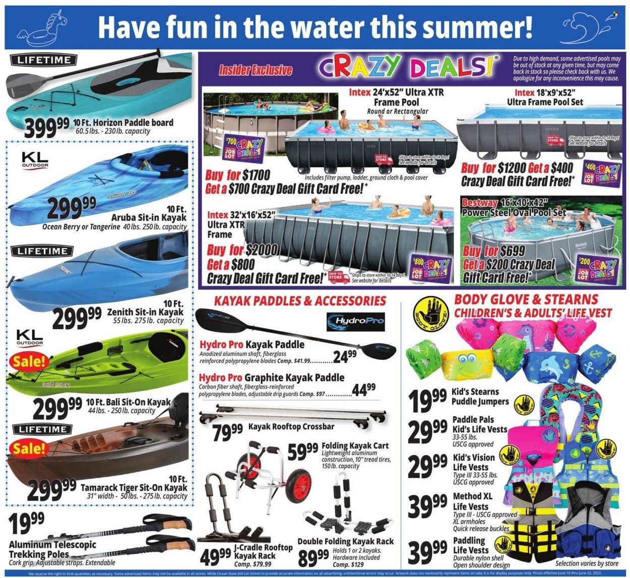 Ocean State Job Lot (CT, MA, ME, NH, NJ, NY, RI) Weekly Ad Flyer June 16 to June 23