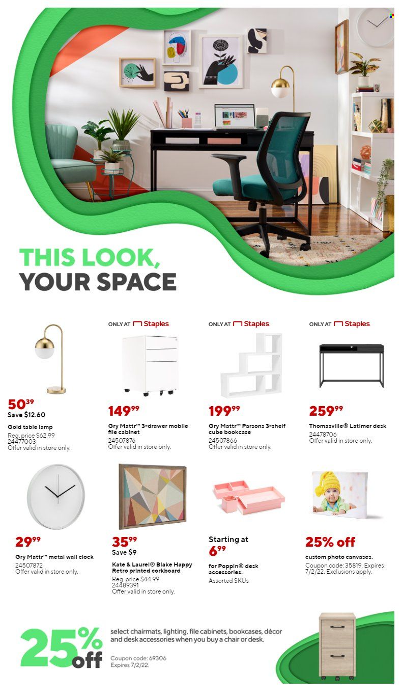 Staples Weekly Ad Flyer June 16 to June 23