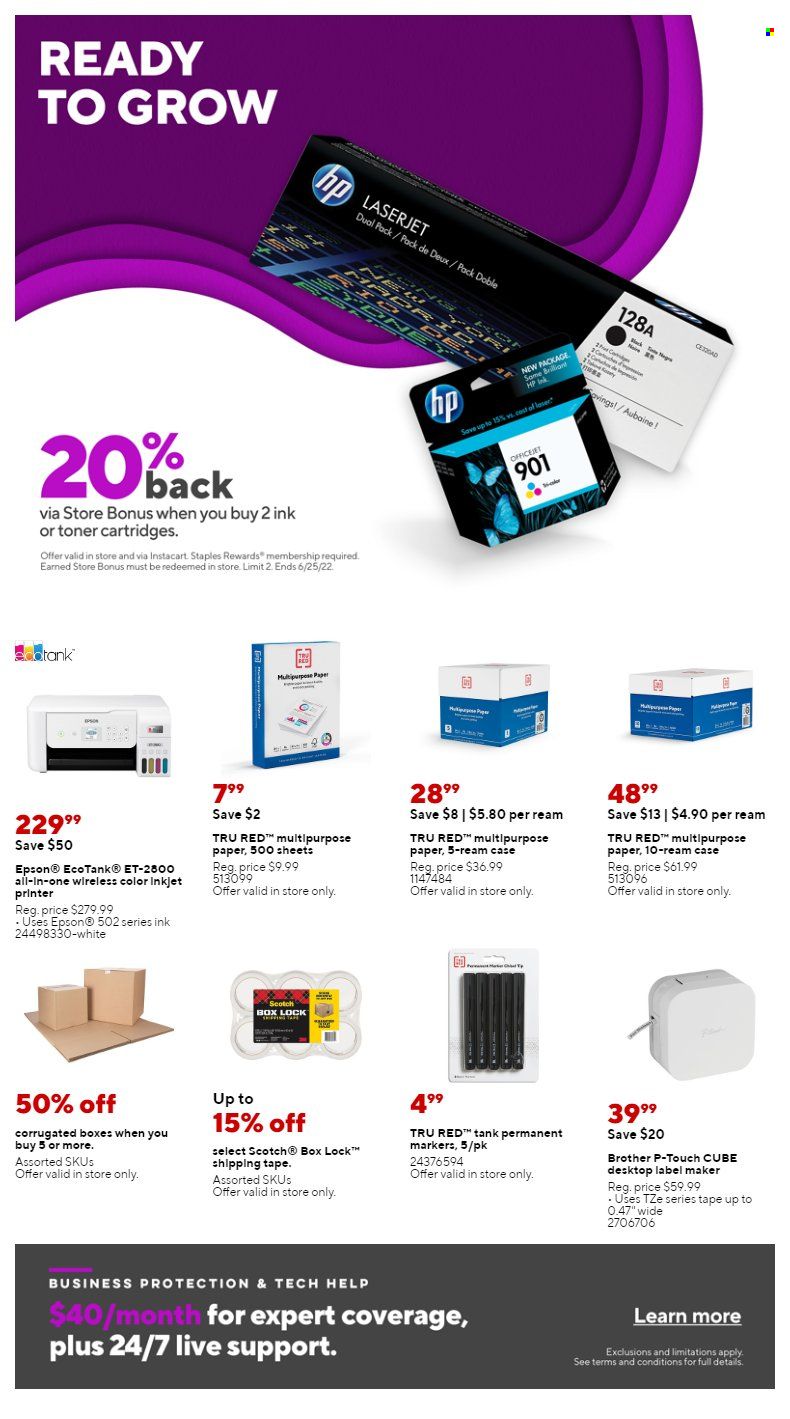 Staples Weekly Ad Flyer June 16 to June 23