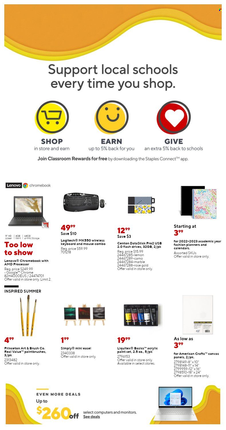 Staples Weekly Ad Flyer June 16 to June 23