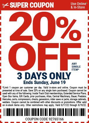 Harbor Freight Weekly Ad Flyer June 17 to June 24