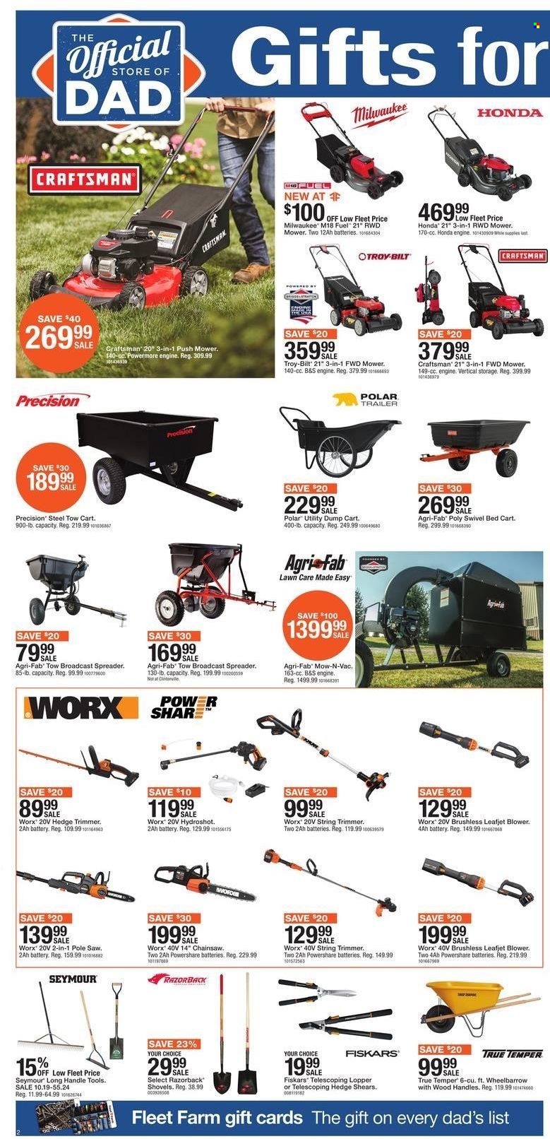 Fleet Farm (IA, MN, ND, WI) Weekly Ad Flyer June 17 to June 24