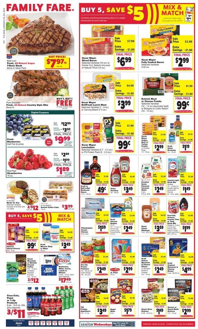 Family Fare (MI) Weekly Ad Flyer June 18 to June 25
