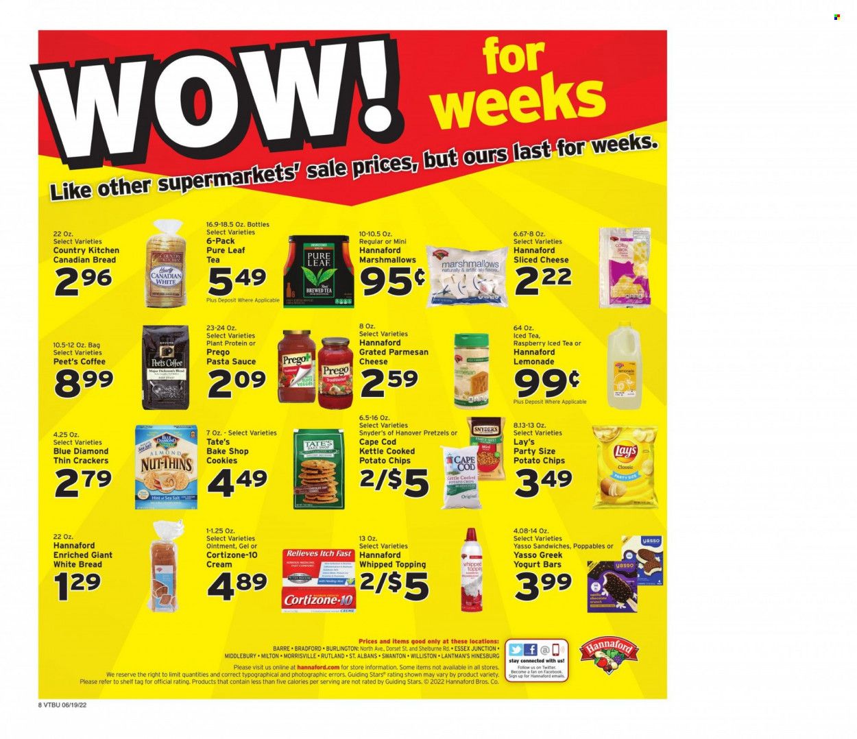 Hannaford (VT) Weekly Ad Flyer June 20 to June 27