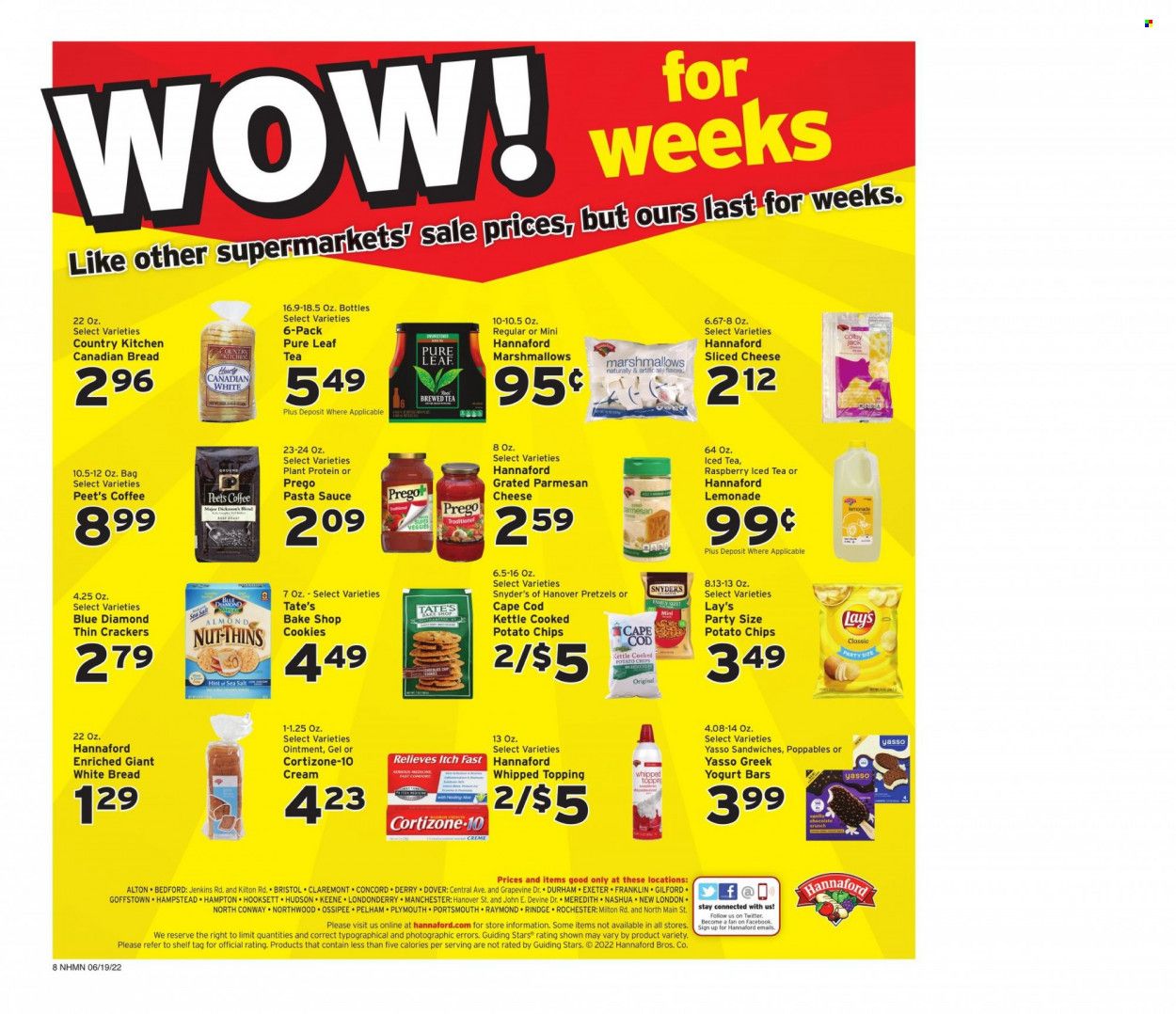 Hannaford (NH) Weekly Ad Flyer June 20 to June 27