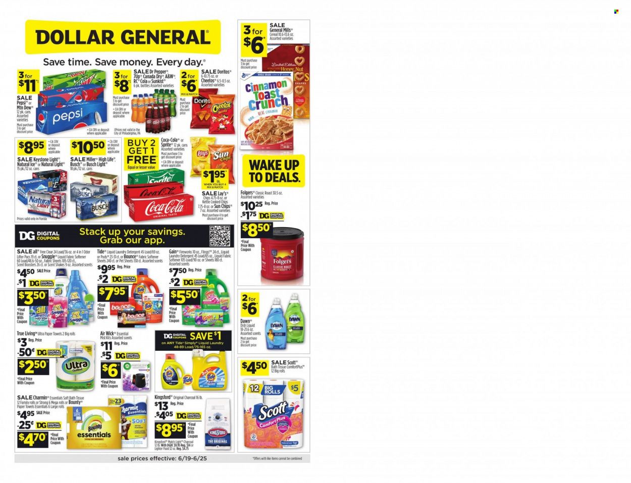 Dollar General (FL) Weekly Ad Flyer June 20 to June 27