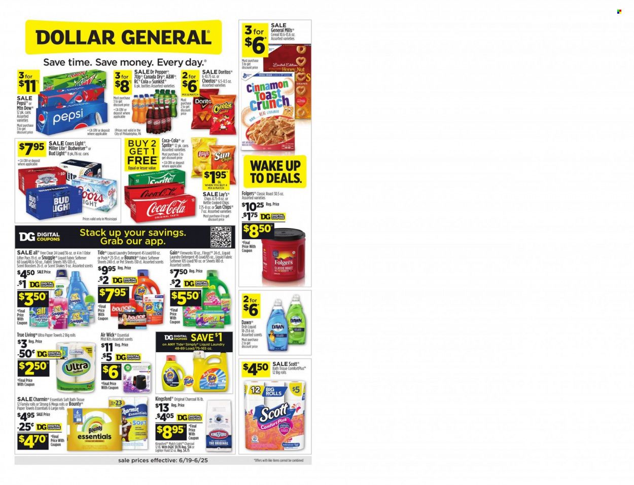 Dollar General (MS) Weekly Ad Flyer June 20 to June 27