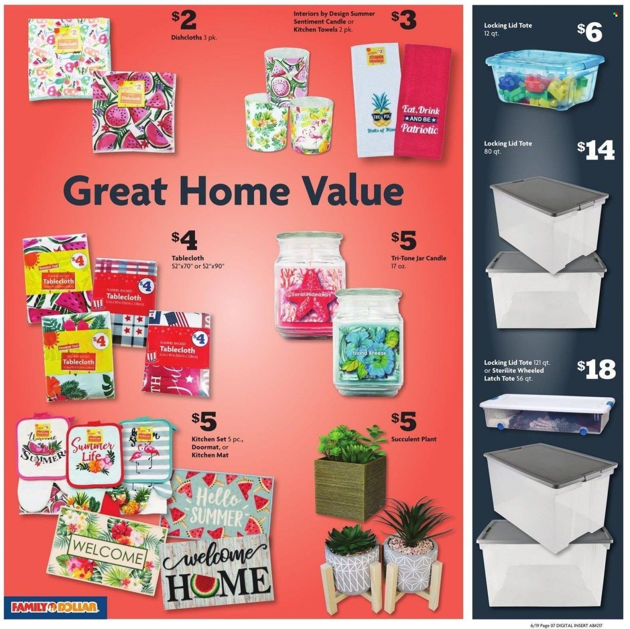 Family Dollar Weekly Ad Flyer June 20 to June 27