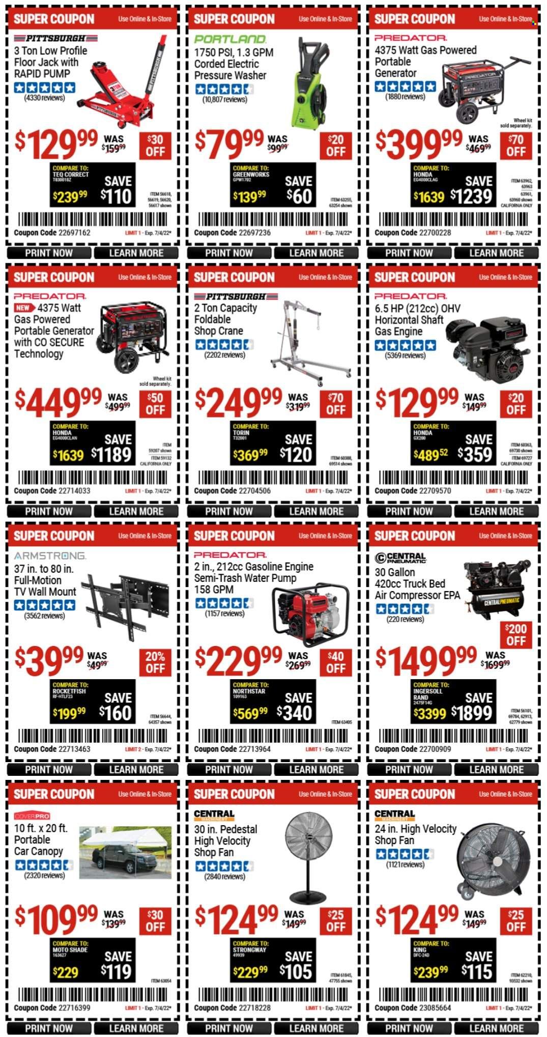 Harbor Freight Weekly Ad Flyer June 20 to June 27