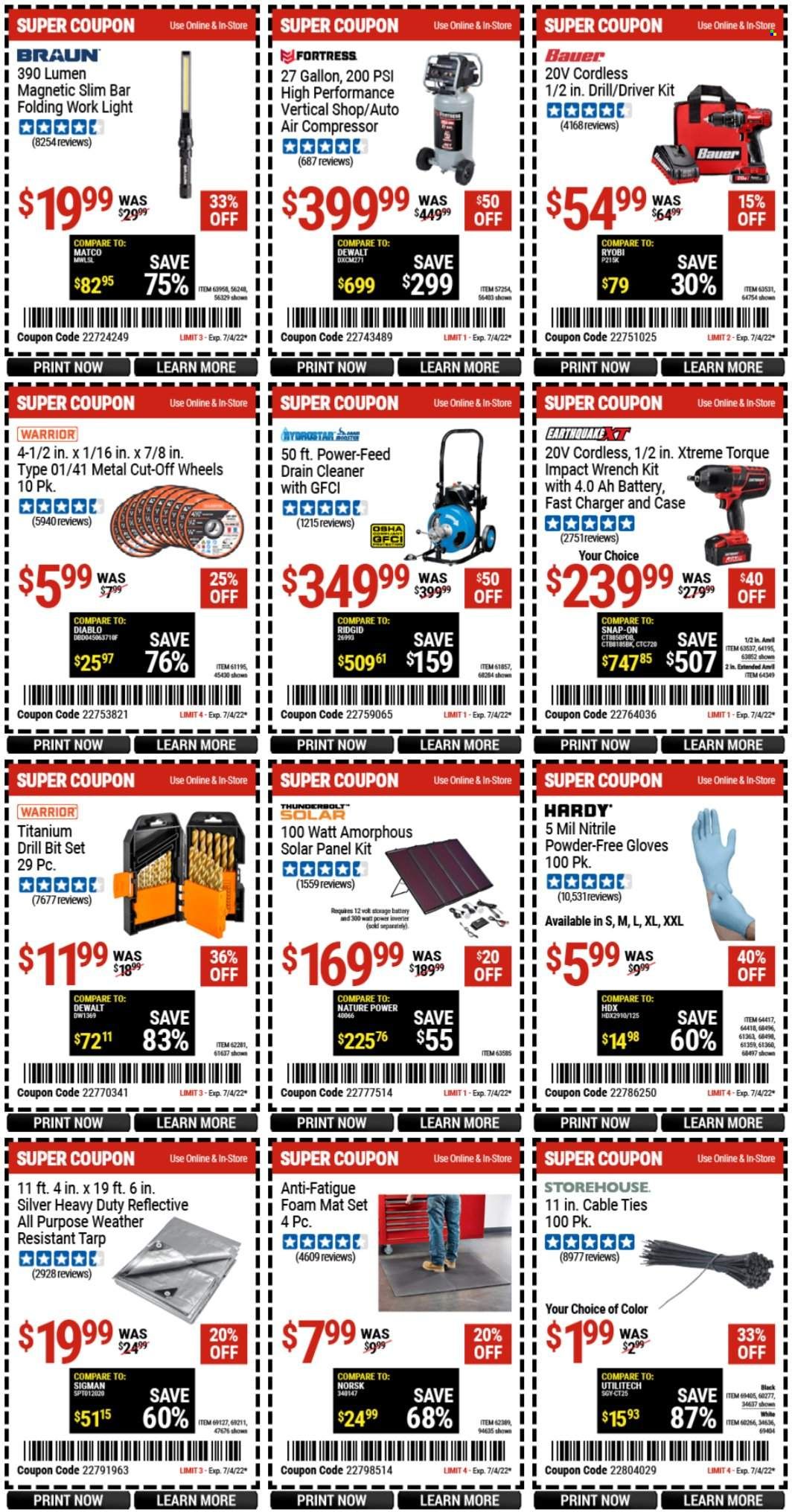 Harbor Freight Weekly Ad Flyer June 20 to June 27