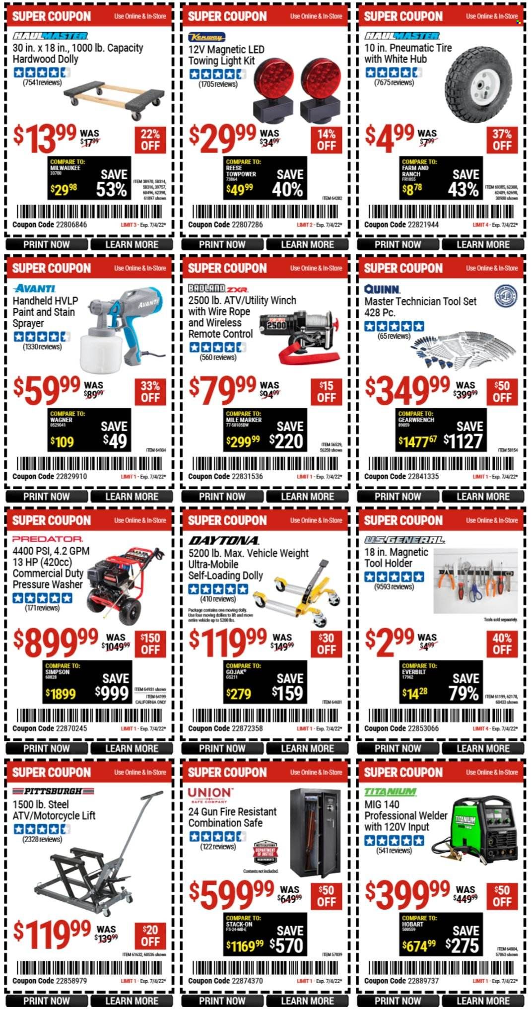 Harbor Freight Weekly Ad Flyer June 20 to June 27