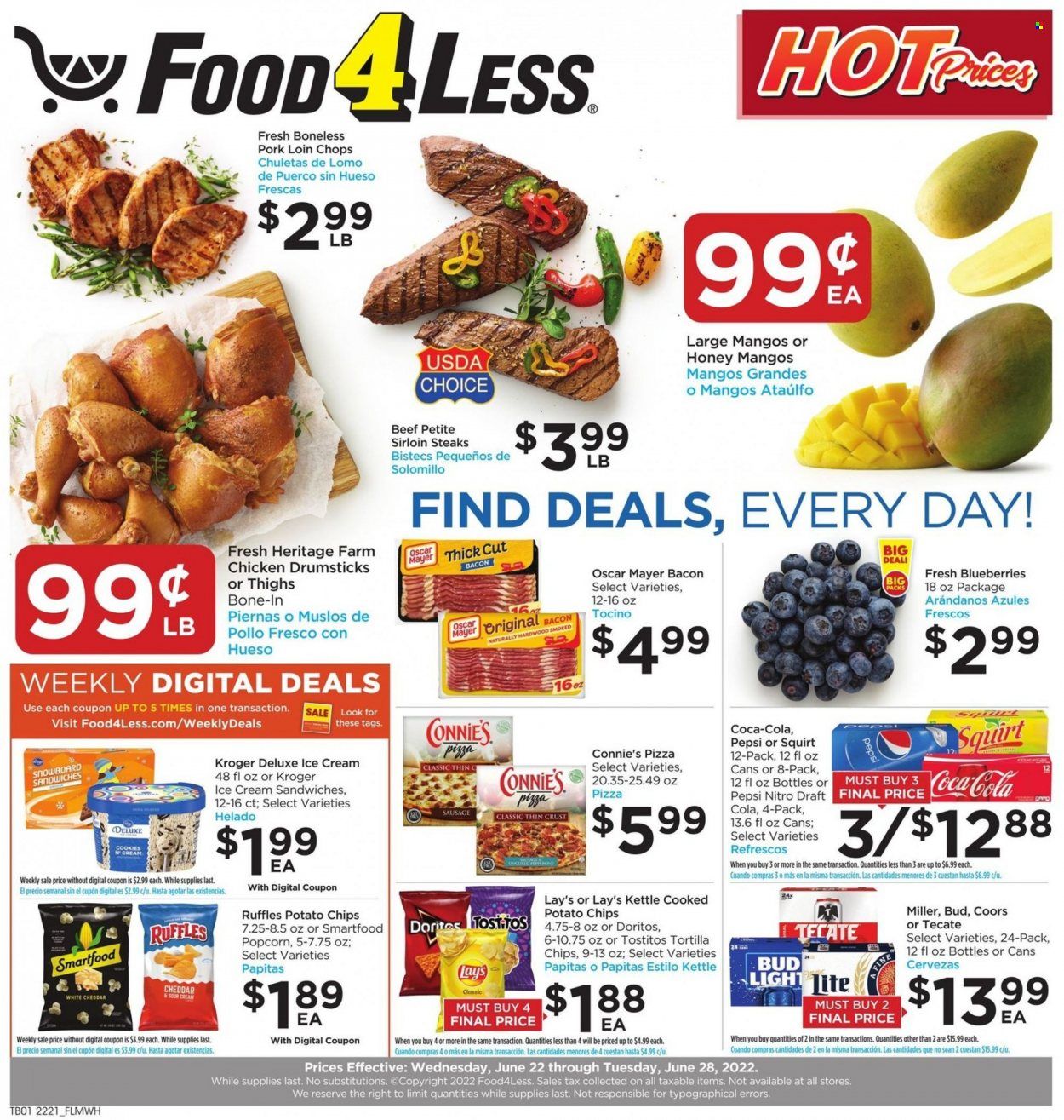 Food 4 Less (IL) Weekly Ad Flyer June 21 to June 28