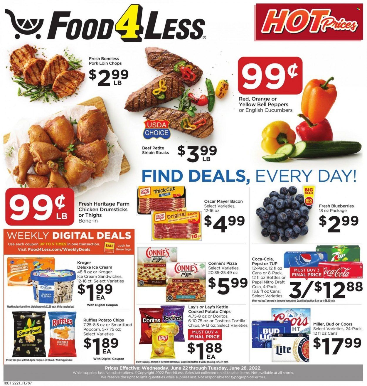 Food 4 Less (IN) Weekly Ad Flyer June 21 to June 28