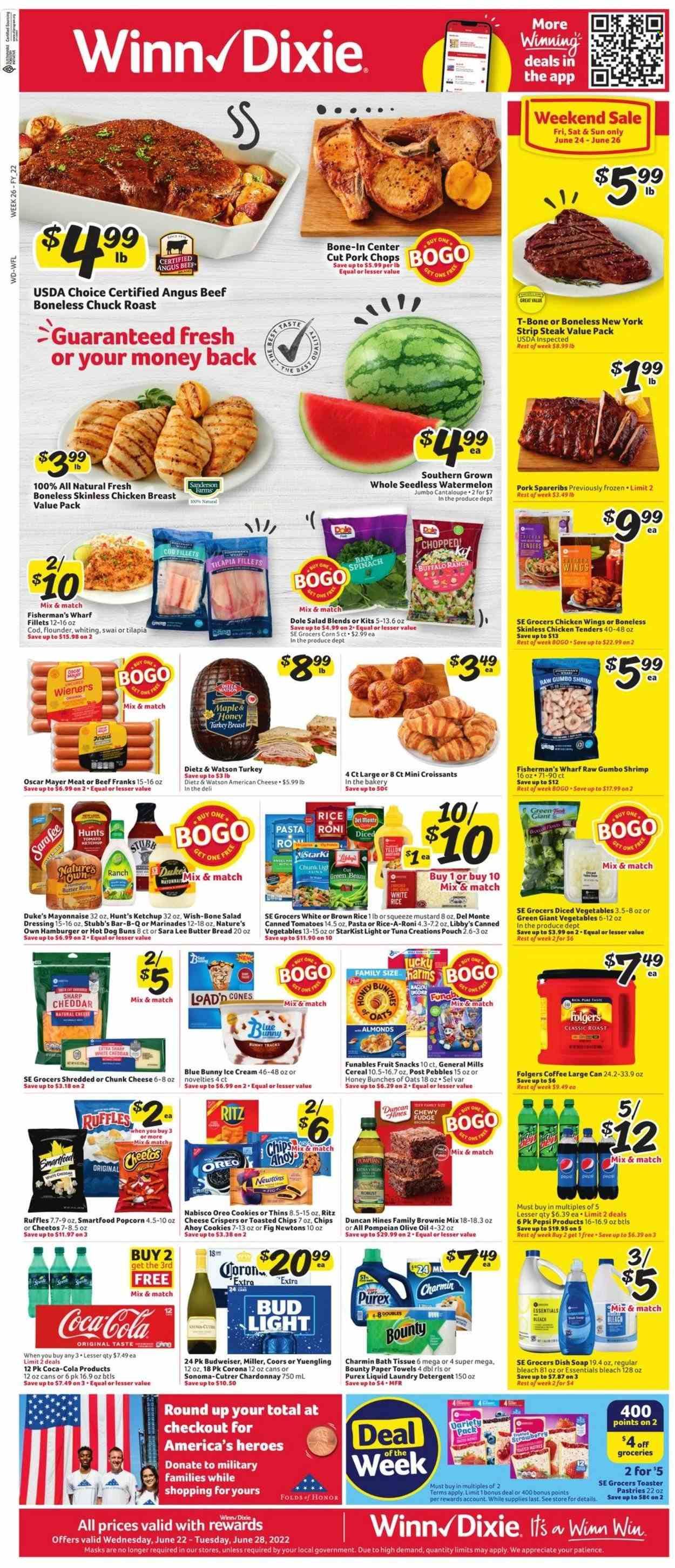 Winn Dixie (AL, FL, GA, LA) Weekly Ad Flyer June 21 to June 28
