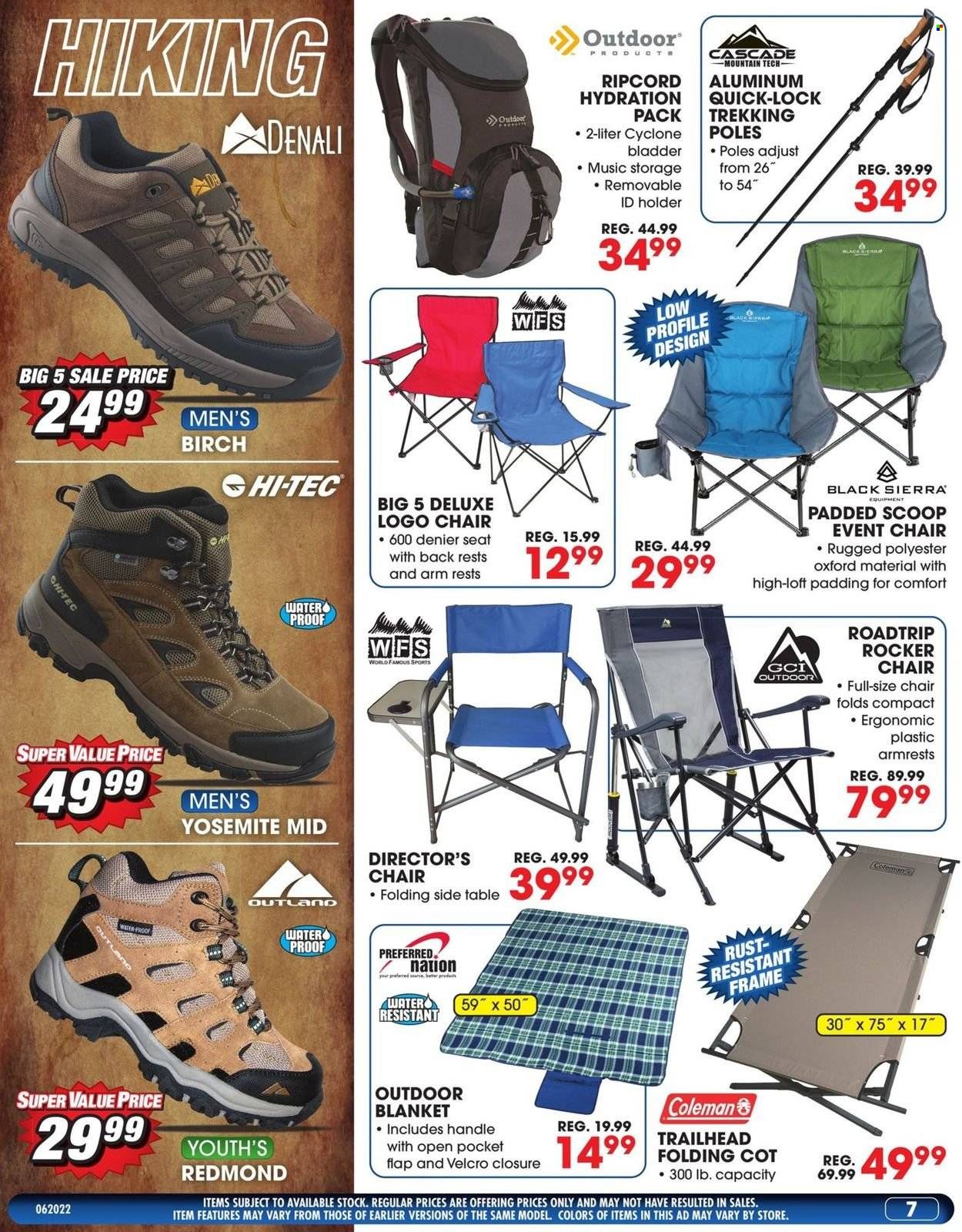 Big 5 (AZ, CA, CO, ID, NM, OR, UT, WA) Weekly Ad Flyer June 21 to June 28