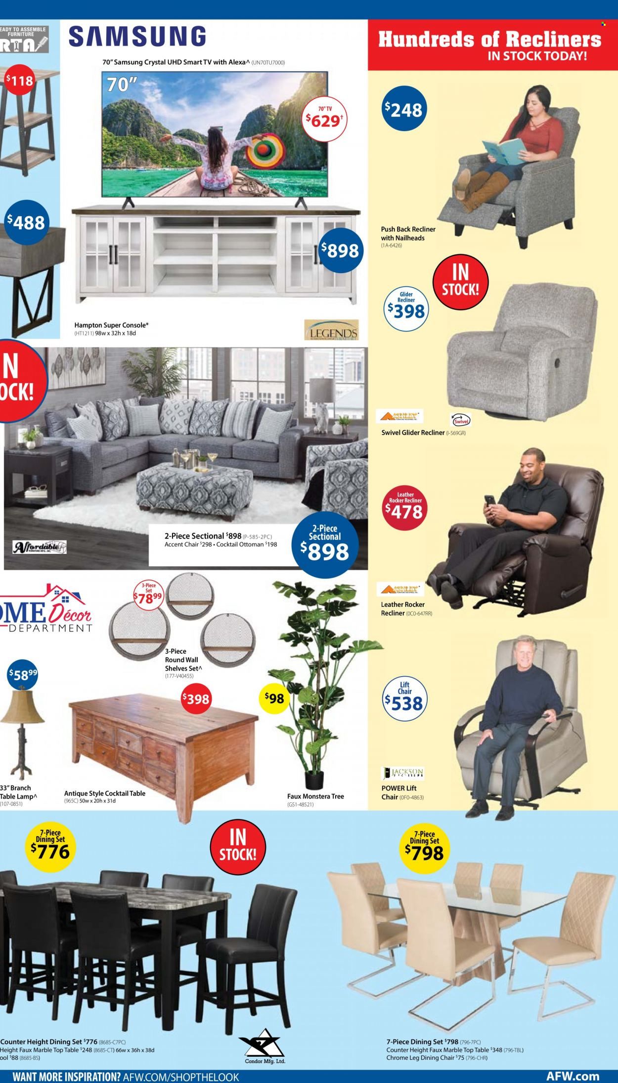 American Furniture Warehouse (AZ, CO, TX) Weekly Ad Flyer June 21 to June 28