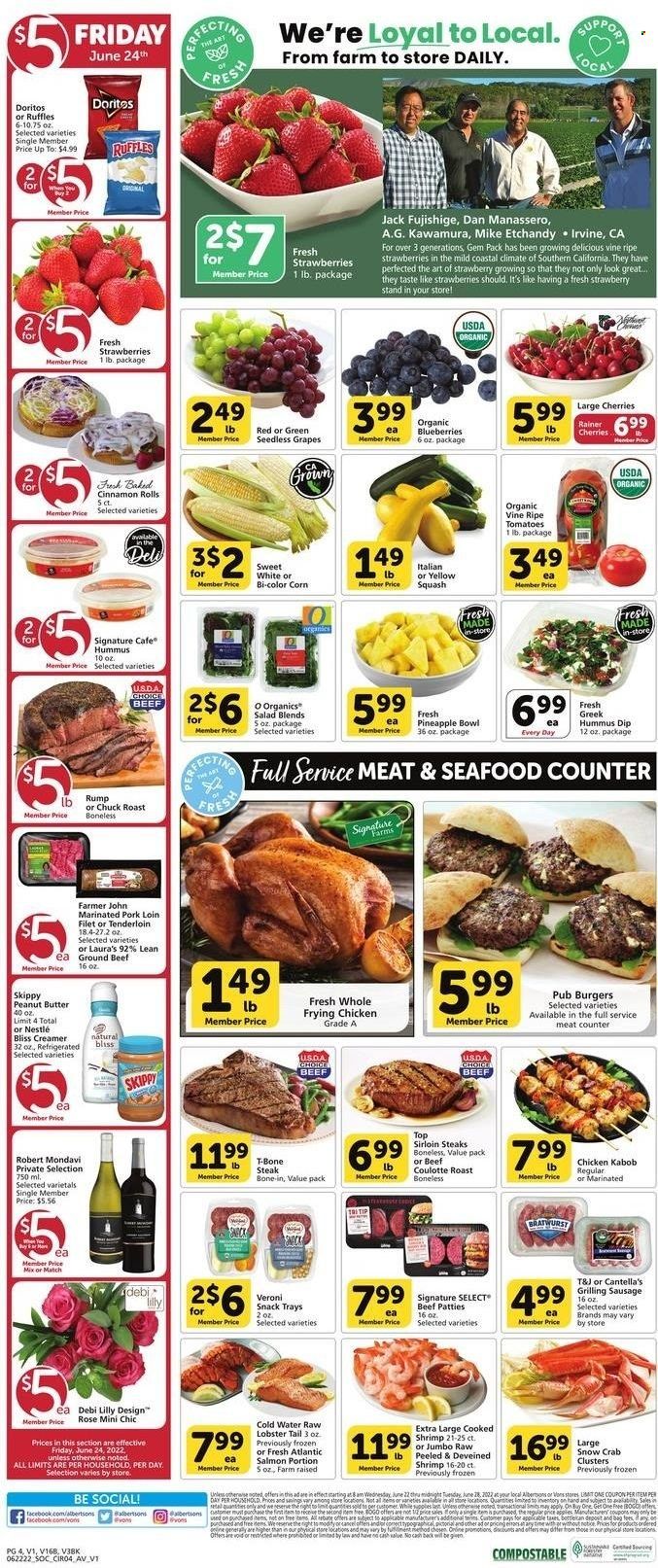 Albertsons (CA, ID, LA, MT, OR, TX, WA) Weekly Ad Flyer June 21 to June 28
