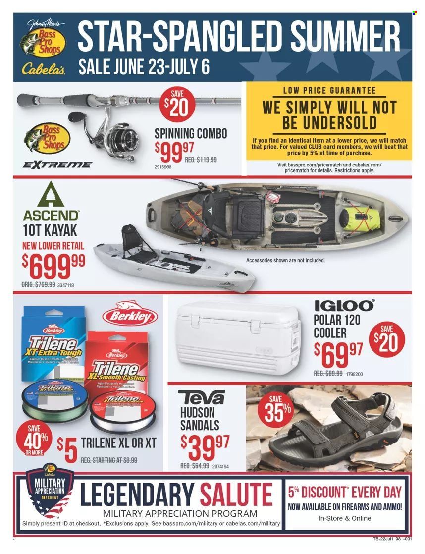 Cabela's Weekly Ad Flyer June 21 to June 28