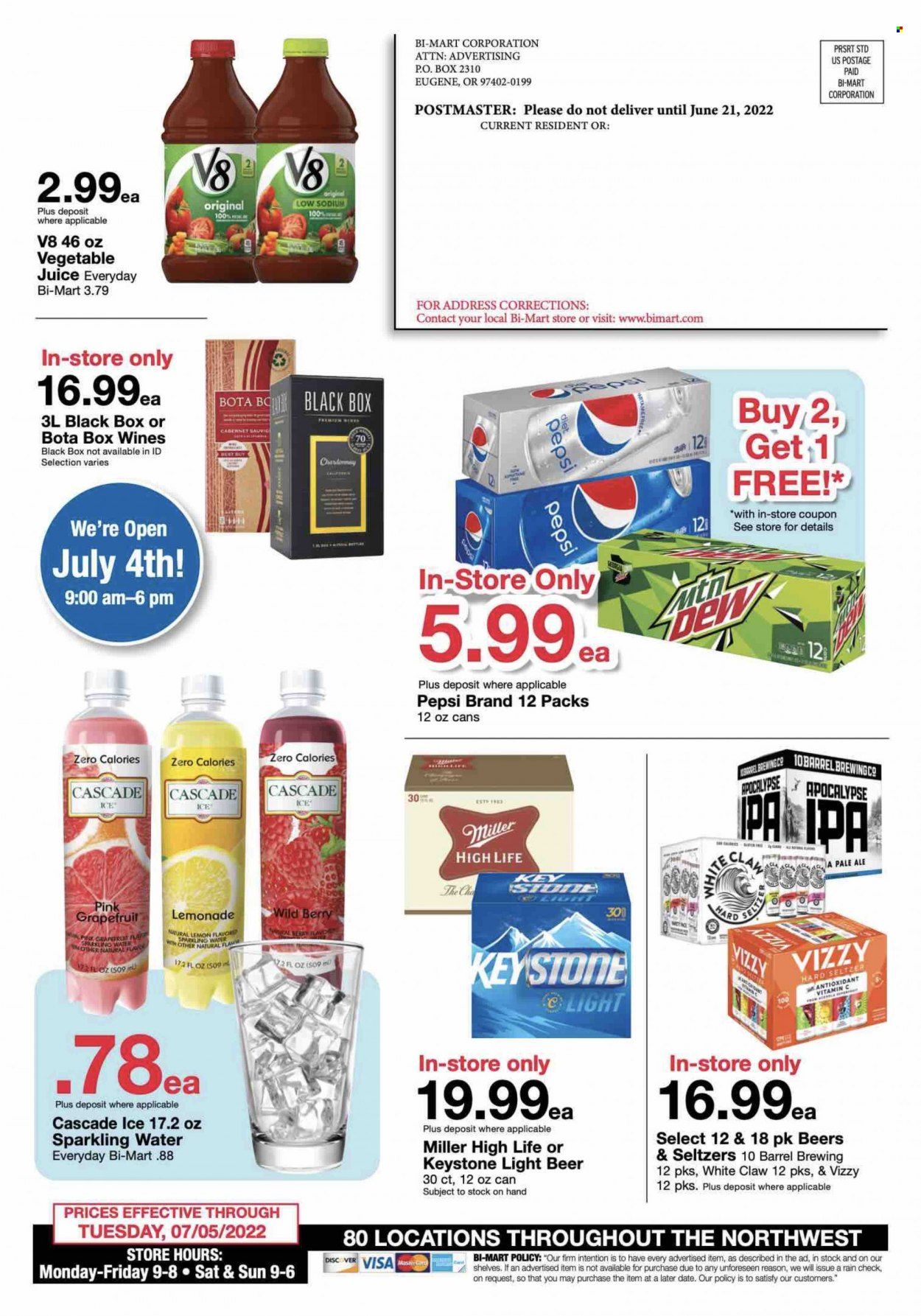 Bi-Mart (ID, OR, WA) Weekly Ad Flyer June 21 to June 28