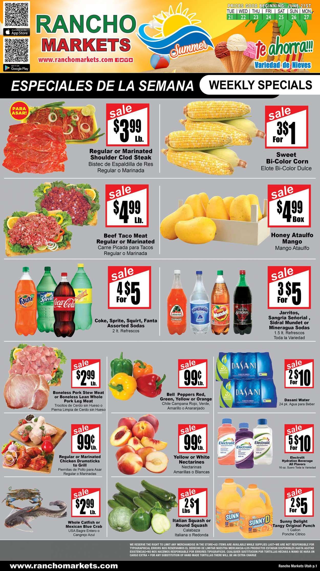 Rancho Markets (UT) Weekly Ad Flyer June 21 to June 28