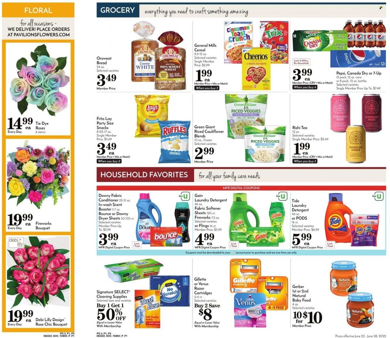 Pavilions (CA) Weekly Ad Flyer June 21 to June 28
