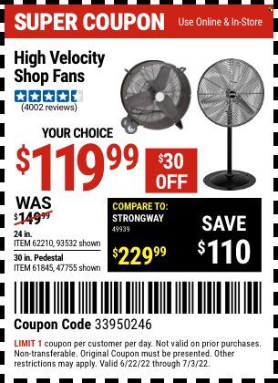 Harbor Freight Weekly Ad Flyer June 22 to June 29