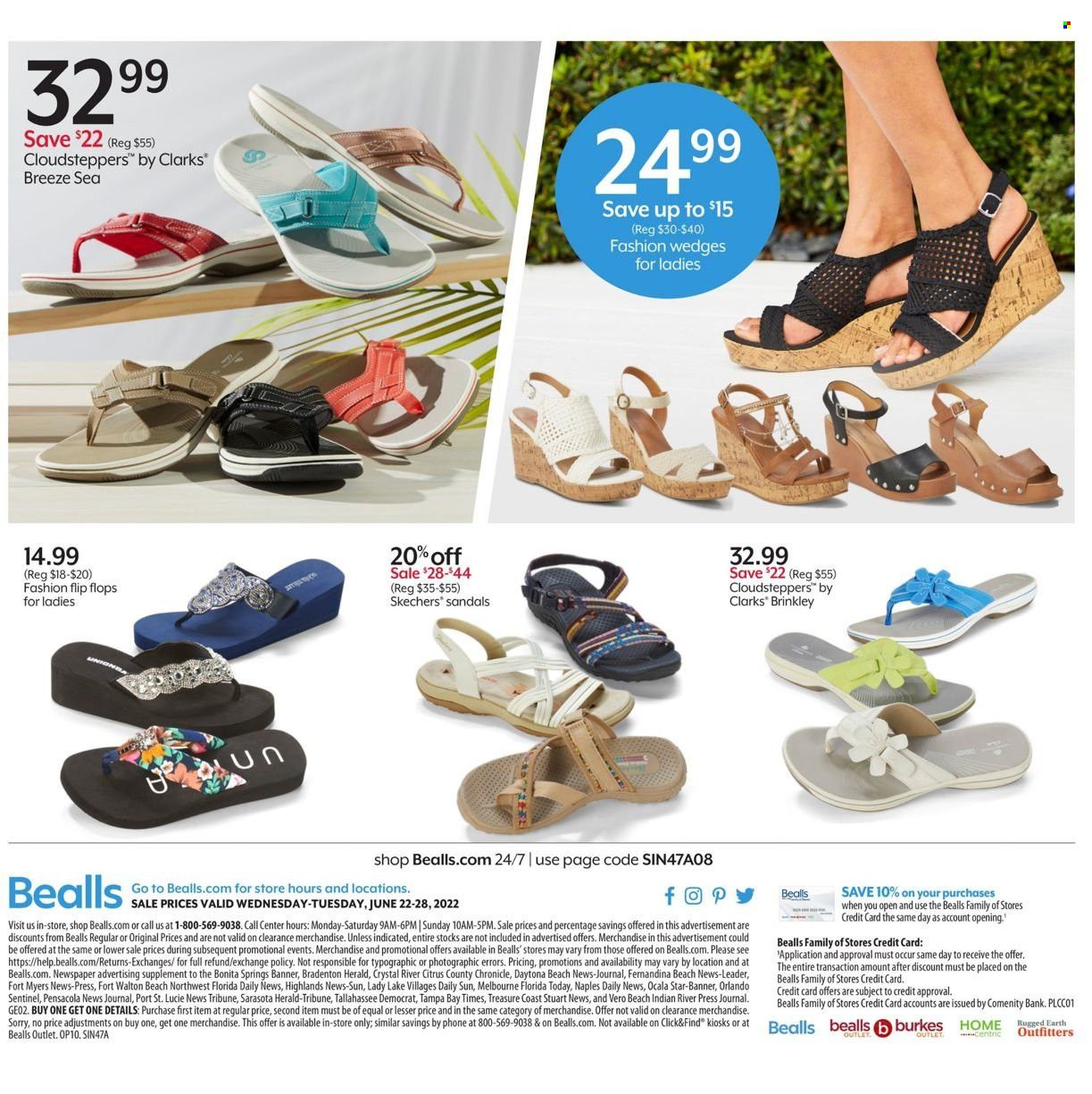 Bealls Florida (FL) Weekly Ad Flyer June 22 to June 29