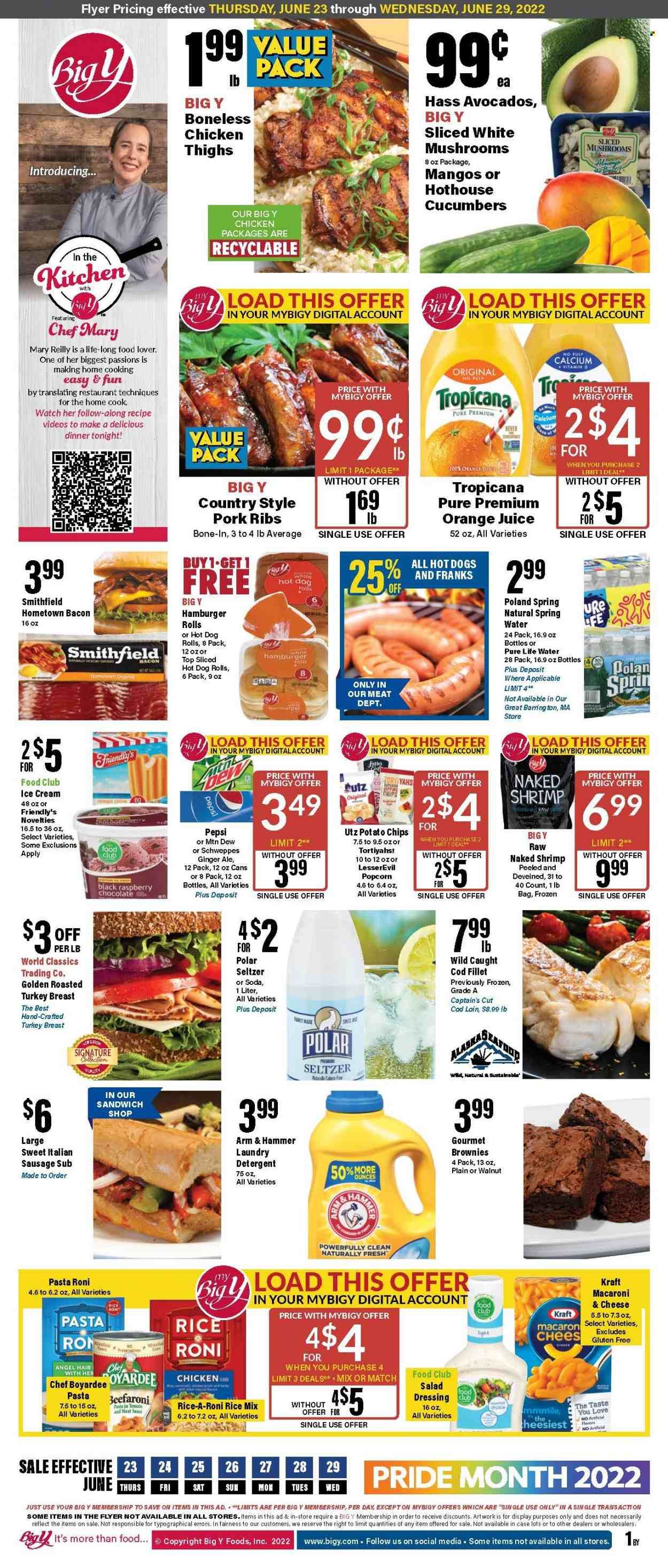 Big Y (MA) Weekly Ad Flyer June 22 to June 29