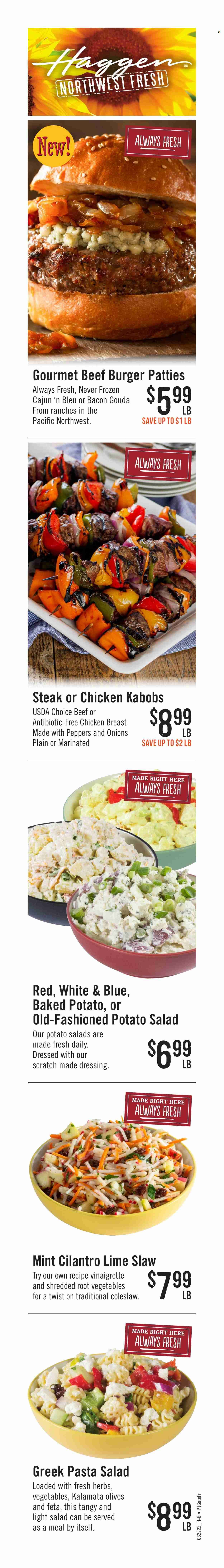 Haggen (WA) Weekly Ad Flyer June 22 to June 29