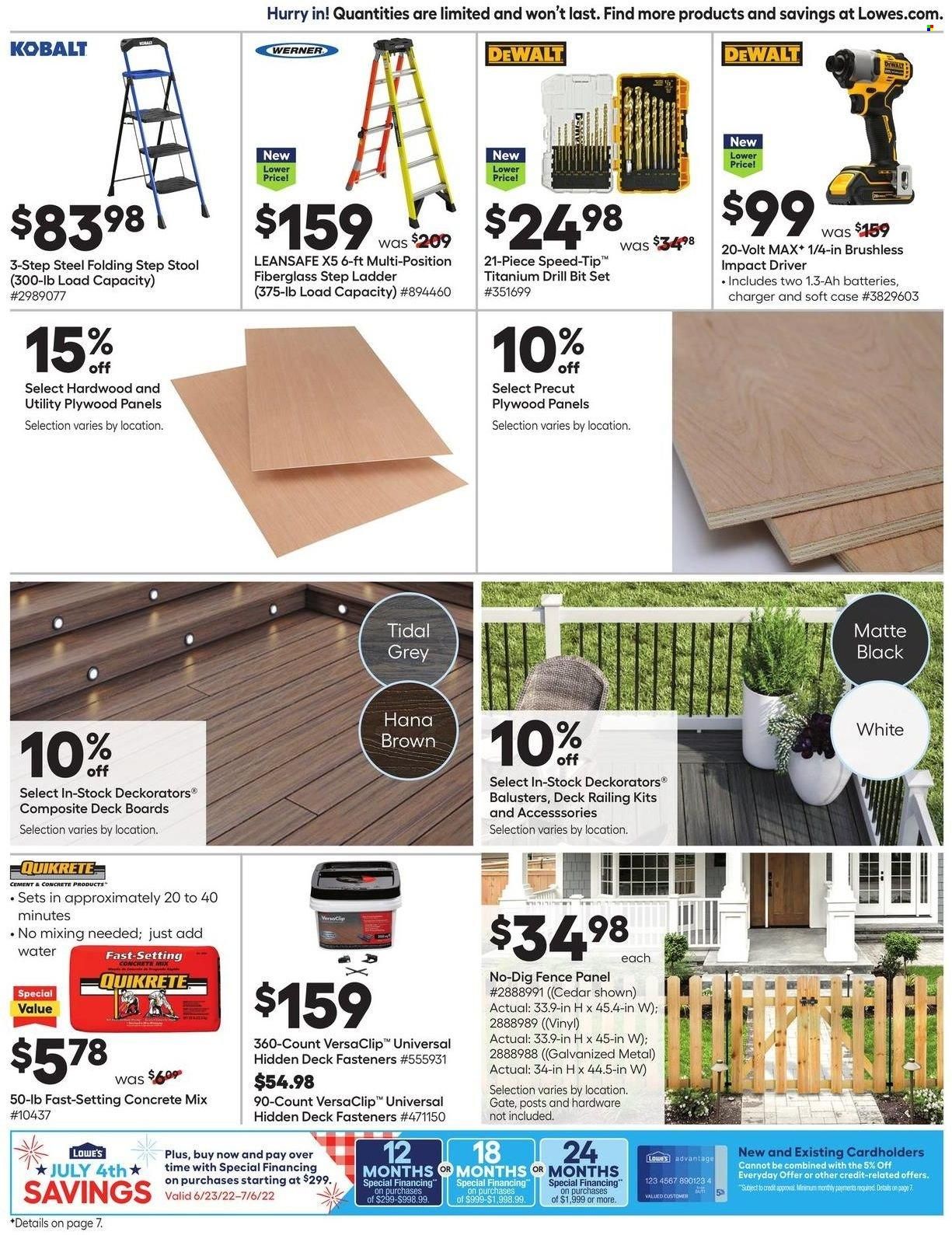 Lowe's Weekly Ad Flyer June 22 to June 29