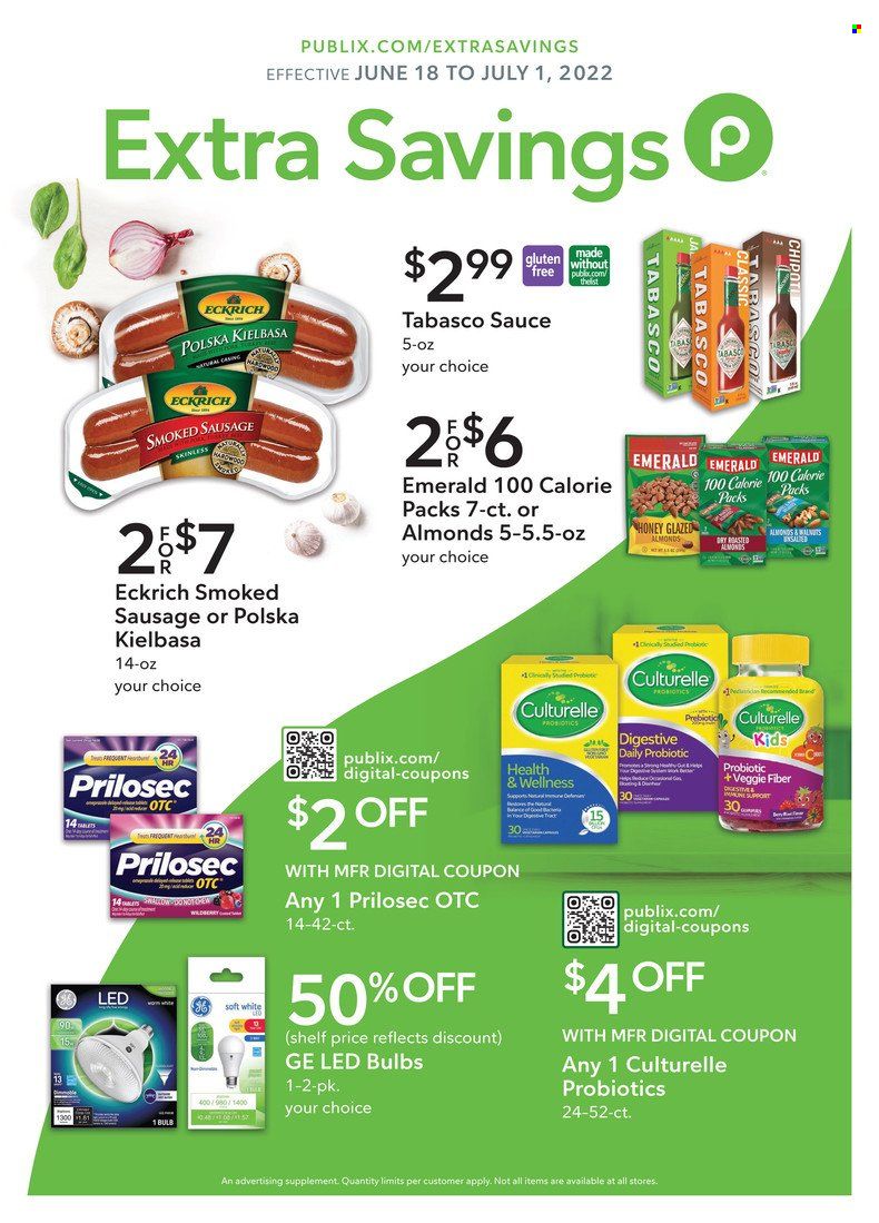 Publix (AL, FL, GA, NC, SC, TN) Weekly Ad Flyer June 22 to June 29