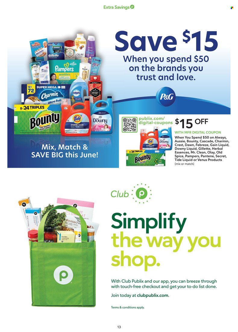 Publix (AL, FL, GA, NC, SC, TN) Weekly Ad Flyer June 22 to June 29