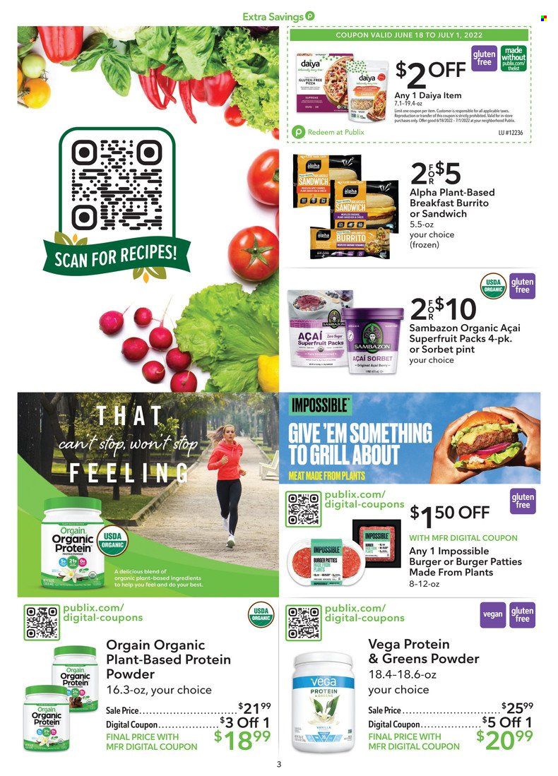 Publix (AL, FL, GA, NC, SC, TN) Weekly Ad Flyer June 22 to June 29