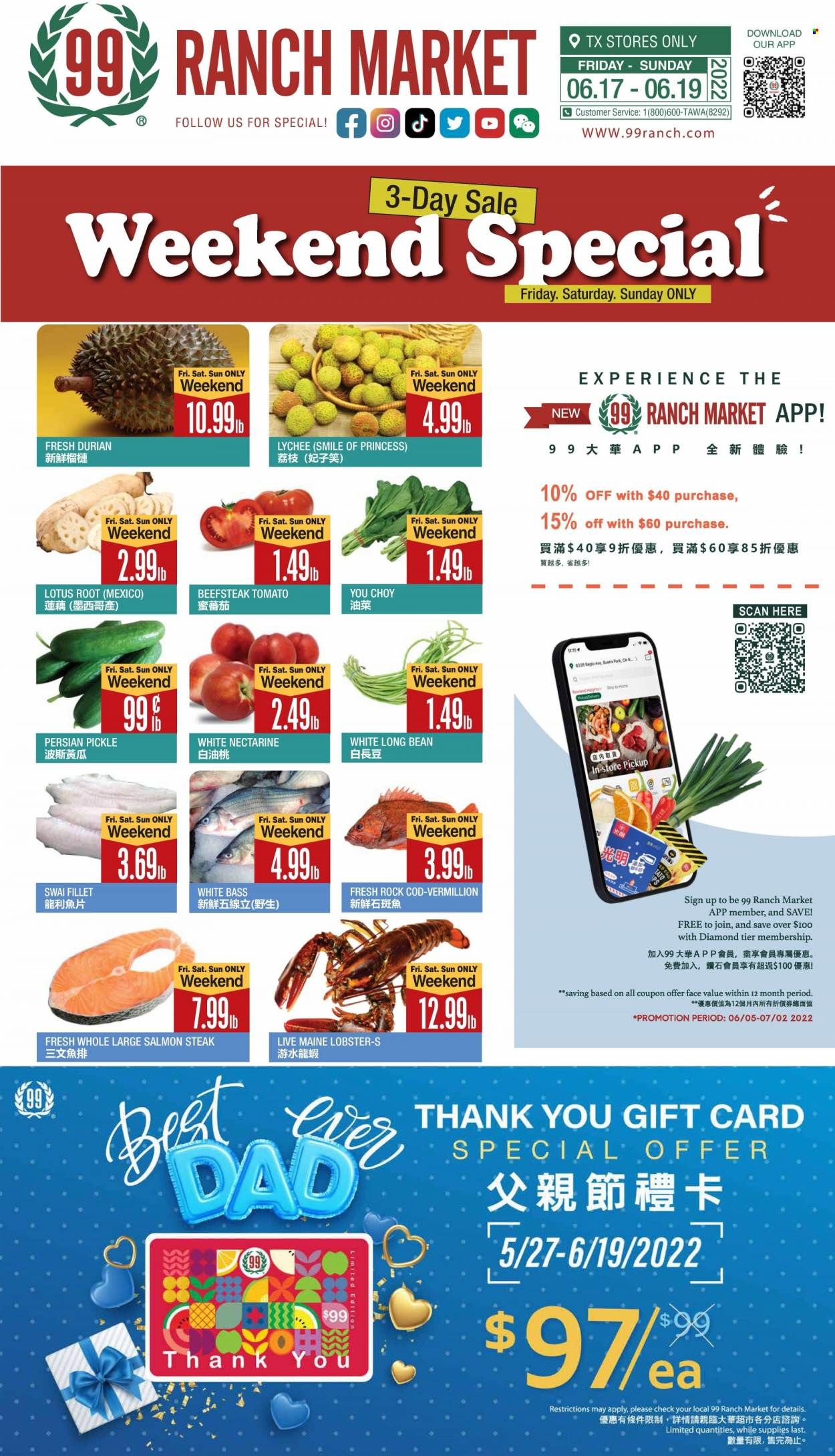 99 Ranch Market (TX) Weekly Ad Flyer June 22 to June 29