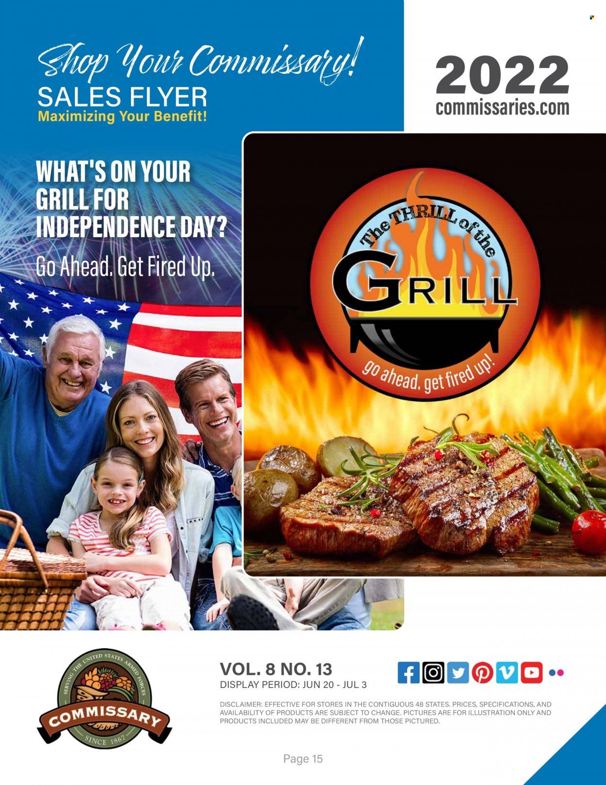 Commissary Weekly Ad Flyer June 22 to June 29