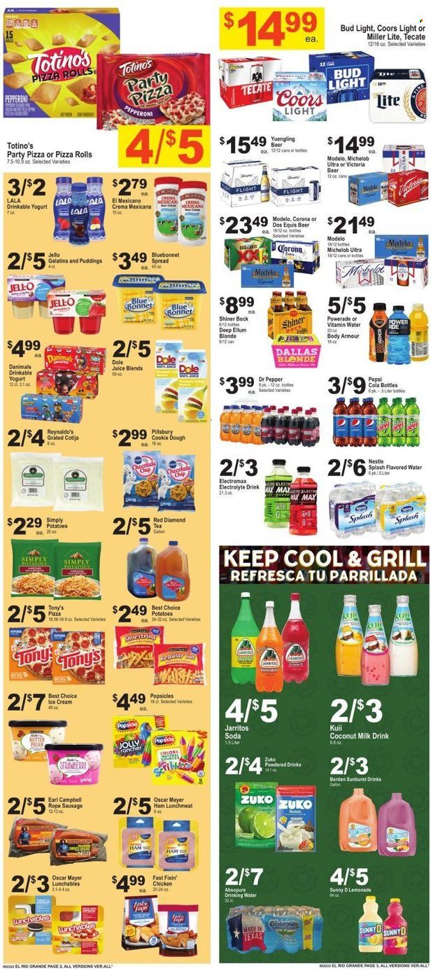 El Rio Grande (TX) Weekly Ad Flyer June 22 to June 29
