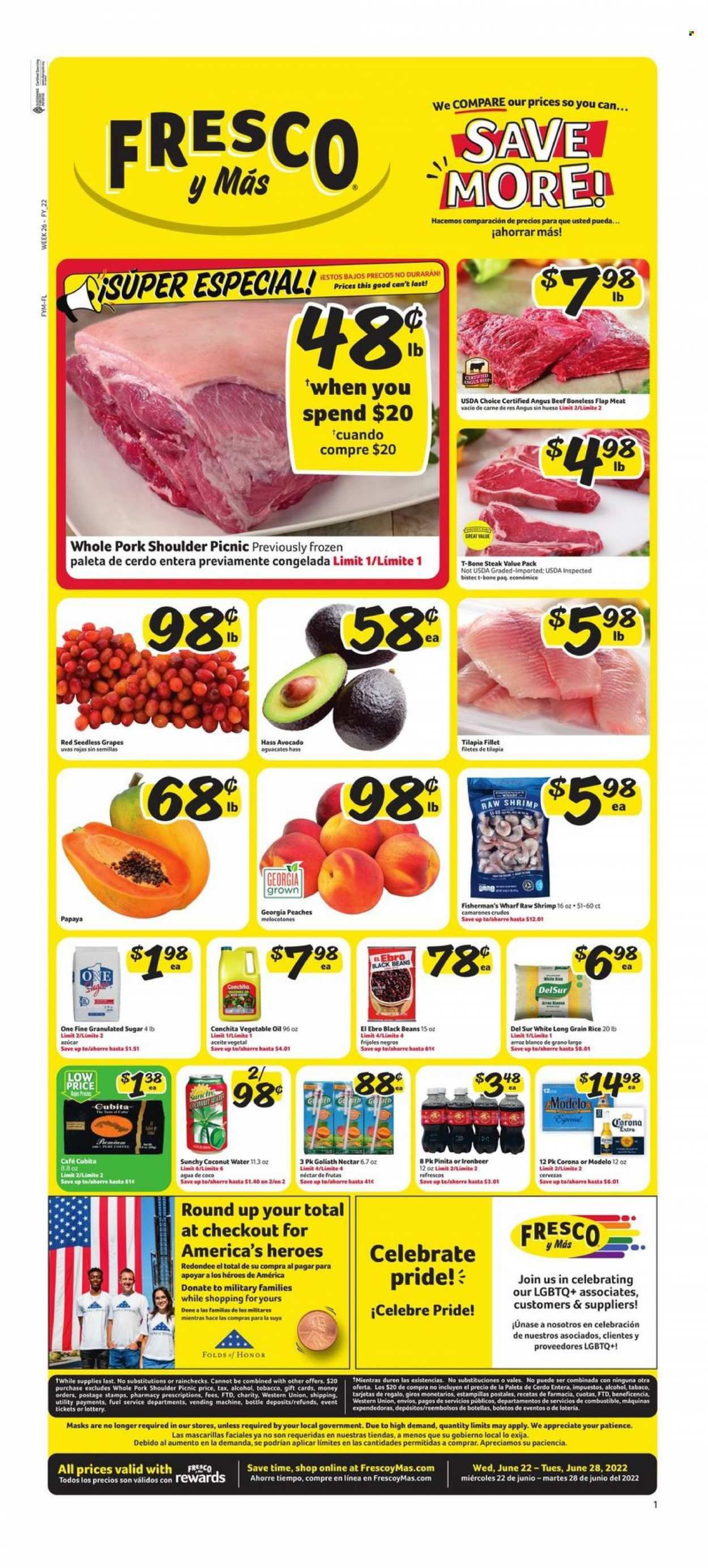 Fresco y Más (FL) Weekly Ad Flyer June 22 to June 29