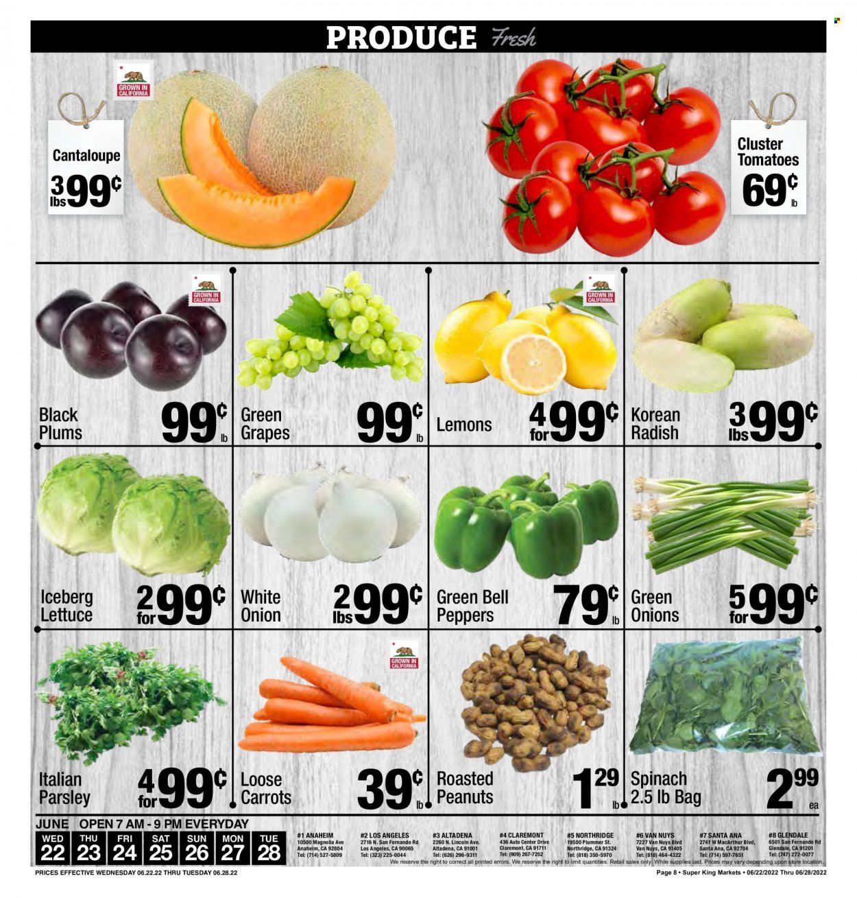 Super King Markets (CA) Weekly Ad Flyer June 23 to June 30