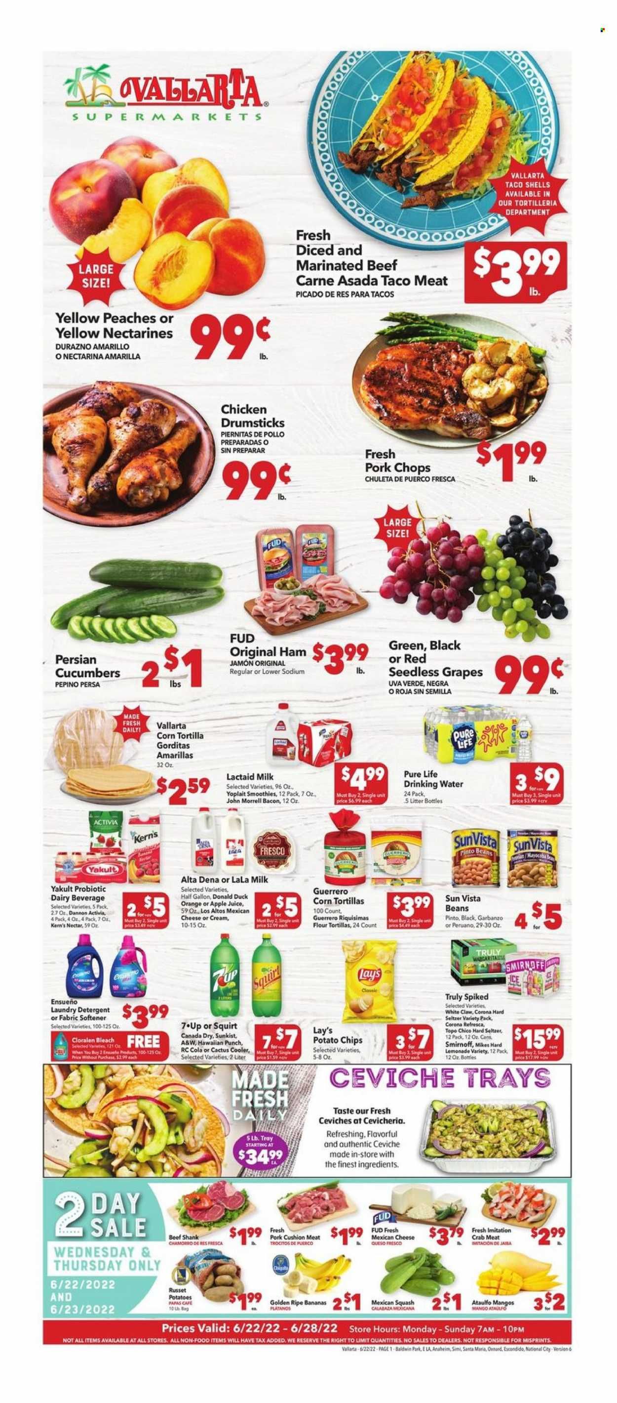 Vallarta (CA) Weekly Ad Flyer June 23 to June 30