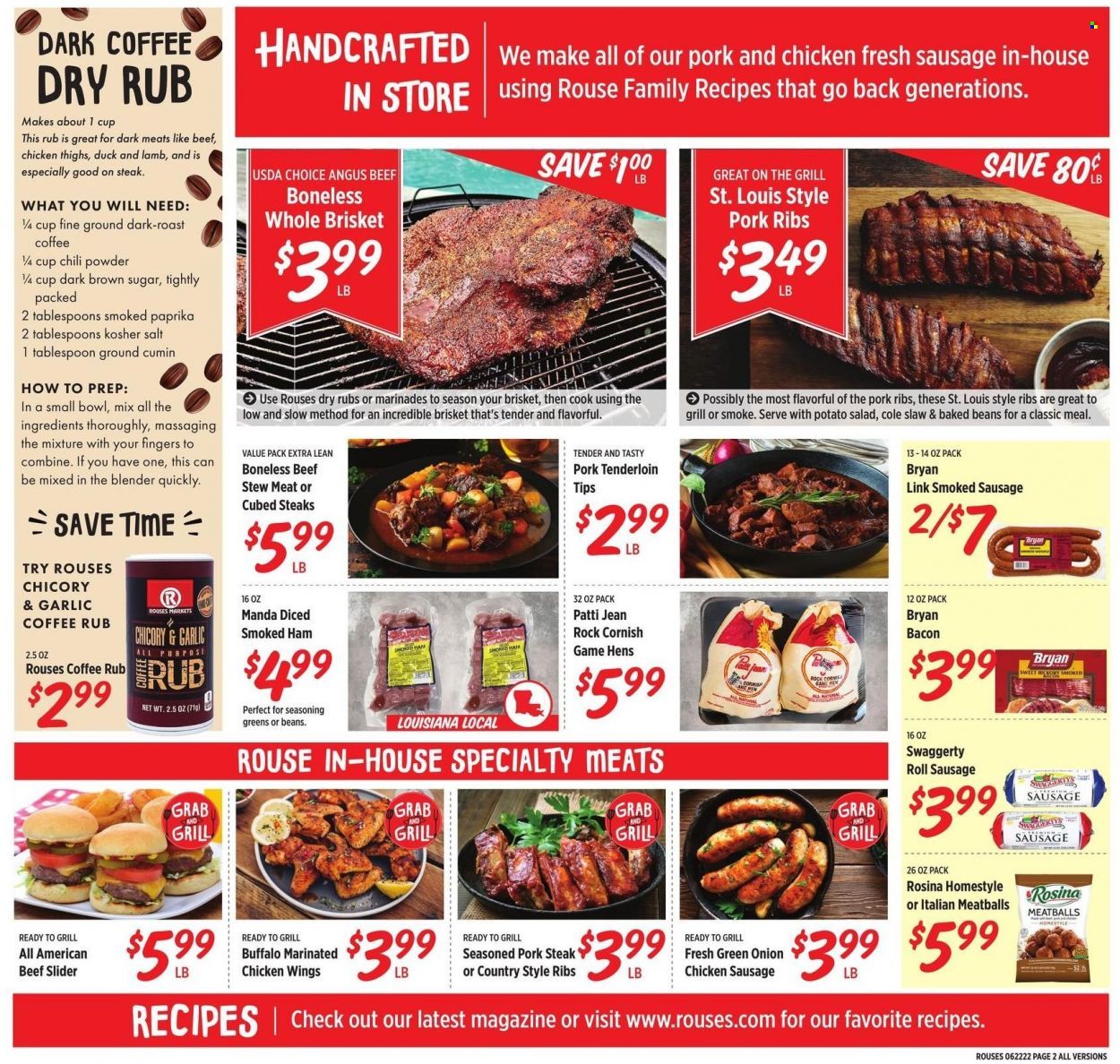 Rouses Markets (AL, LA, MS) Weekly Ad Flyer June 23 to June 30