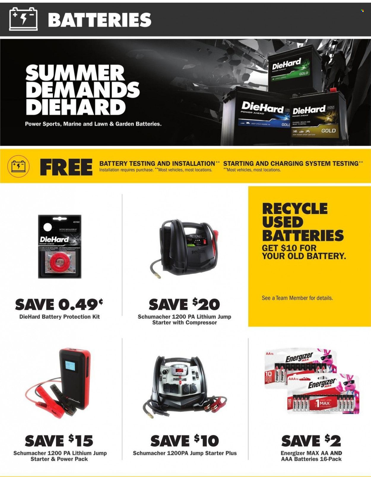 Advance Auto Parts Weekly Ad Flyer Specials June 23 to August 24, 2022