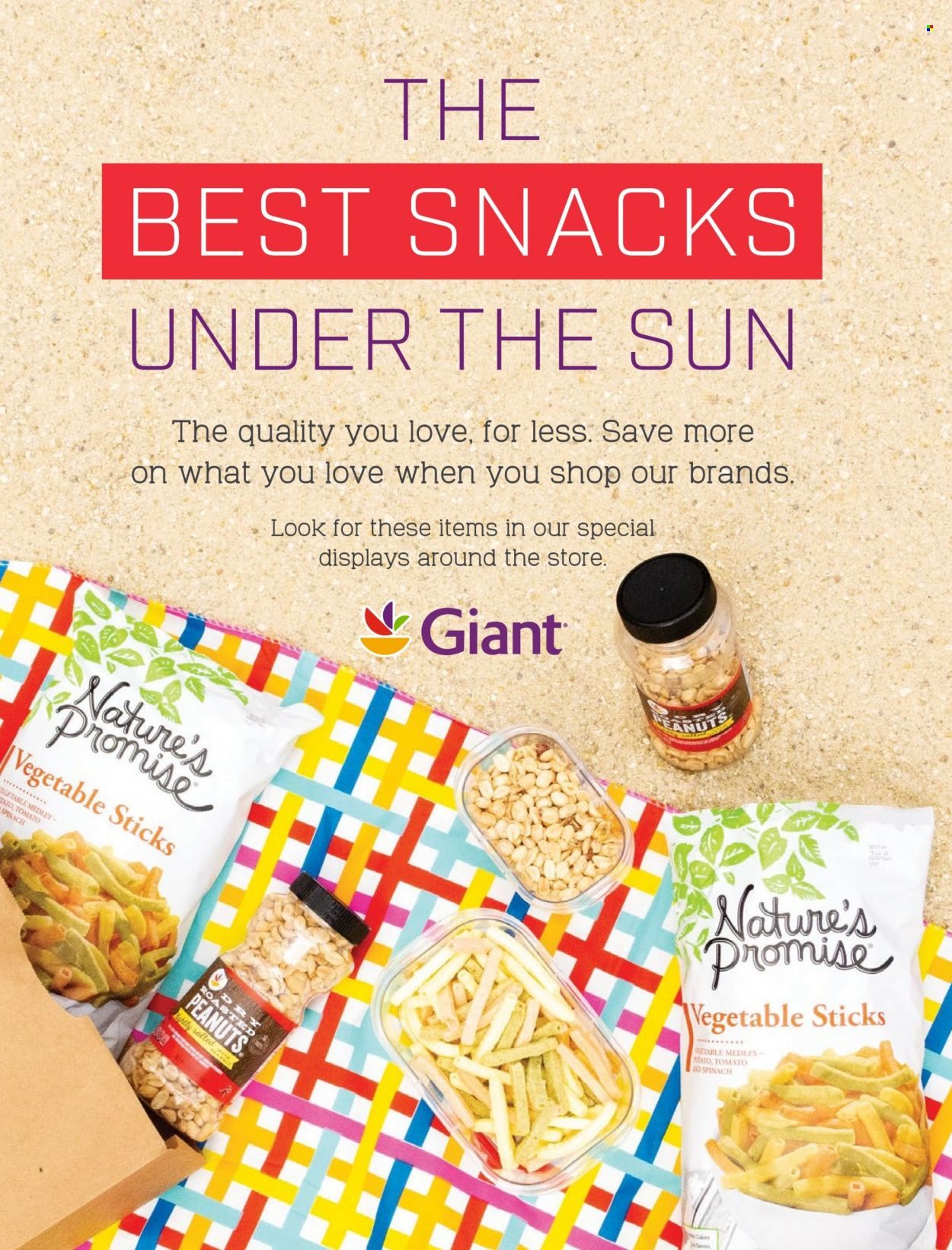 Giant Food (DE, MD, VA) Weekly Ad Flyer Specials July 1 to August 31, 2022