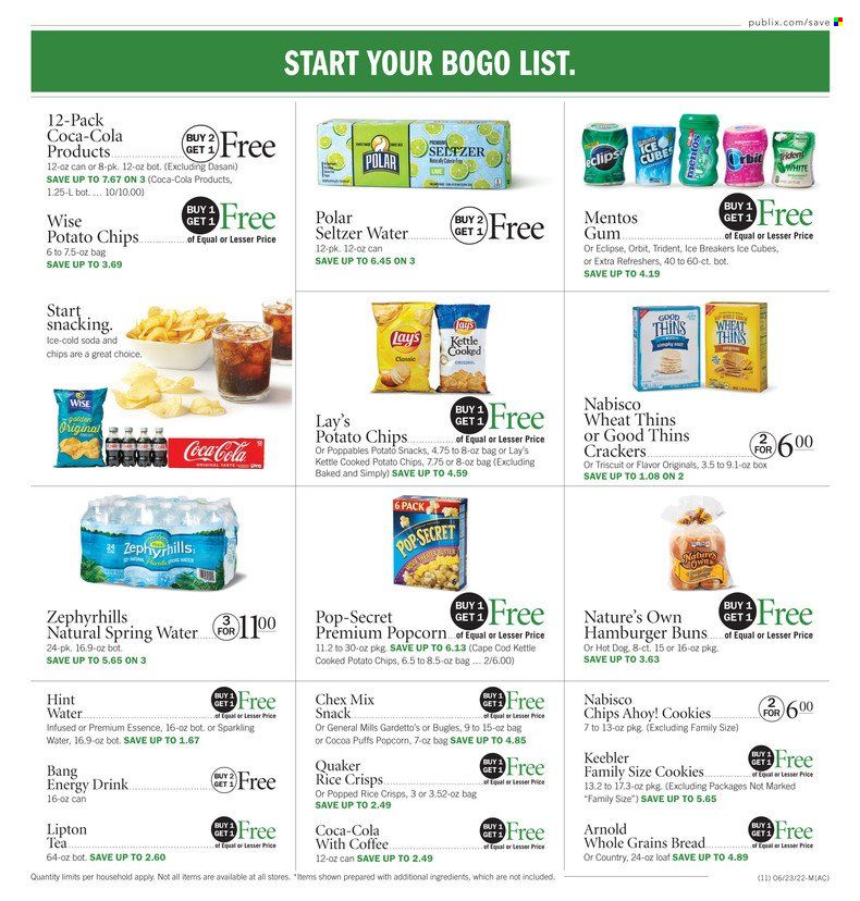 Publix (AL, FL, GA, NC, SC, TN) Weekly Ad Flyer June 23 to June 30
