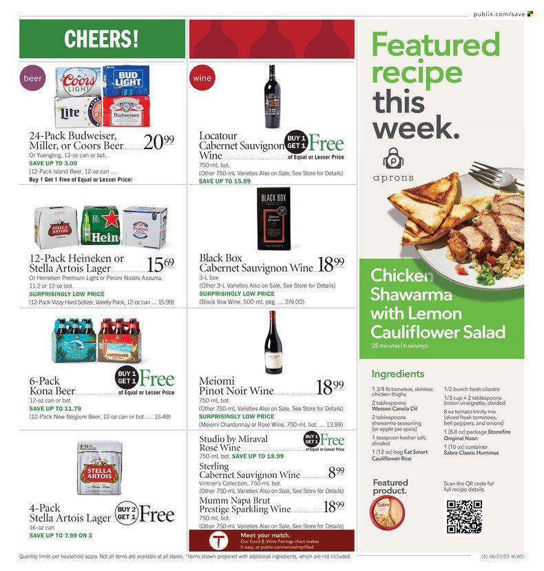 Publix (AL, FL, GA, NC, SC, TN) Weekly Ad Flyer June 23 to June 30