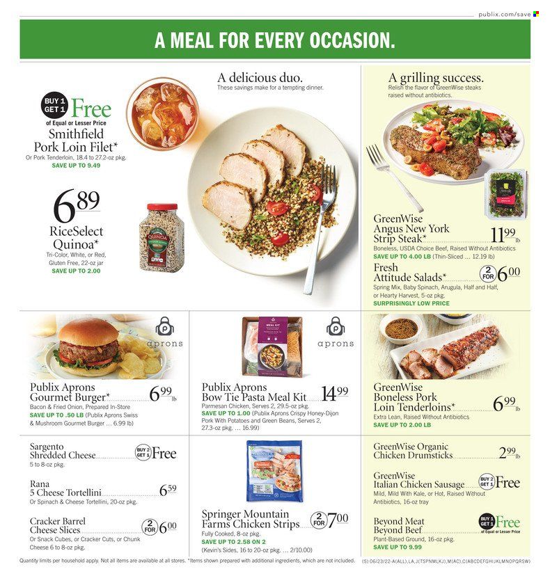 Publix (AL, FL, GA, NC, SC, TN) Weekly Ad Flyer June 23 to June 30