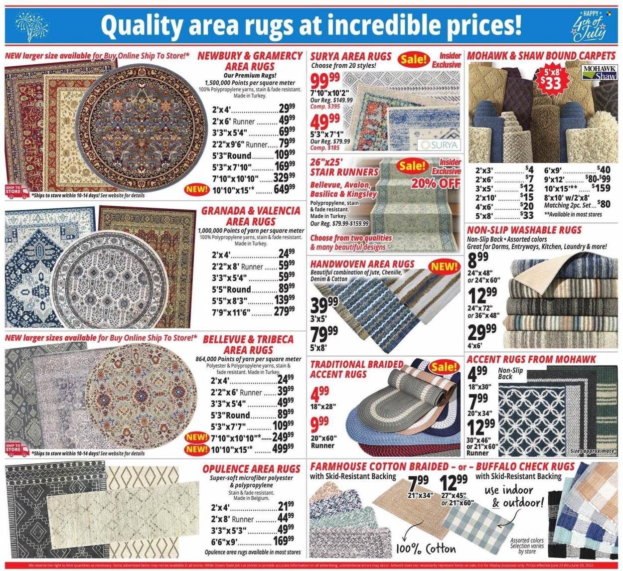 Ocean State Job Lot (CT, MA, ME, NH, NJ, NY, RI) Weekly Ad Flyer June 23 to June 30