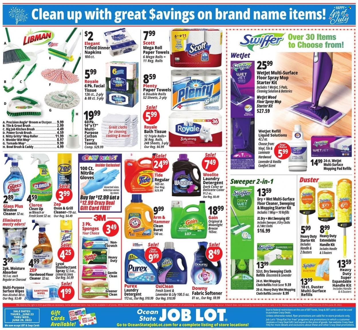 Ocean State Job Lot (CT, MA, ME, NH, NJ, NY, RI) Weekly Ad Flyer June 23 to June 30