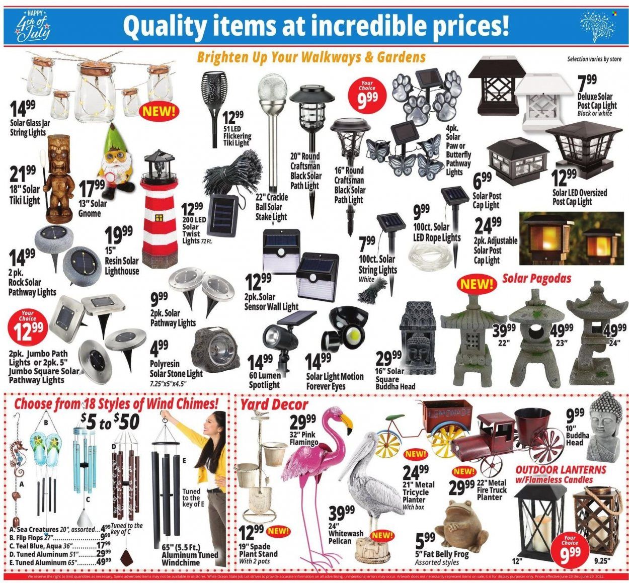 Ocean State Job Lot (CT, MA, ME, NH, NJ, NY, RI) Weekly Ad Flyer June 23 to June 30