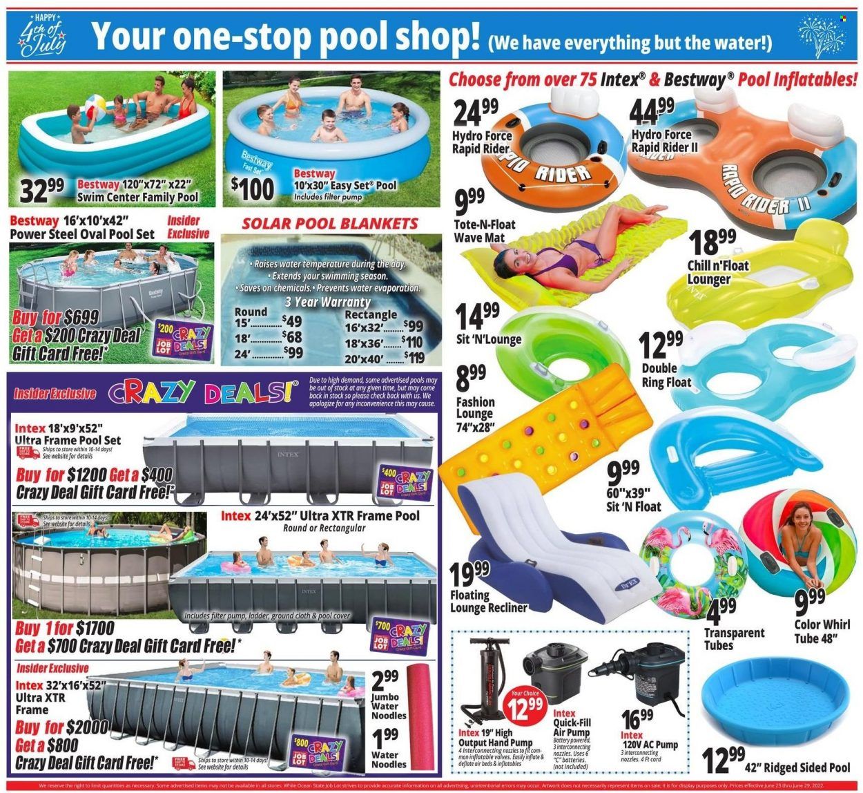 Ocean State Job Lot (CT, MA, ME, NH, NJ, NY, RI) Weekly Ad Flyer June 23 to June 30